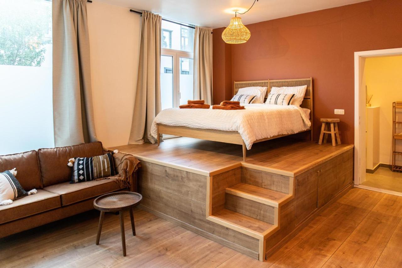 Romantische Studio In Harmoniewijk Antverpy Exteriér fotografie